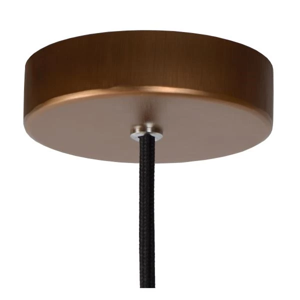 Lucide ZINO - Hanglamp - Ø 10 cm - 1xE27 - Amber - detail 1